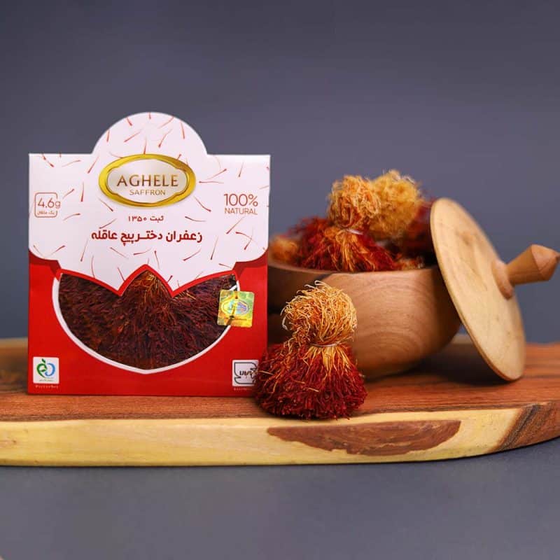 خرید زعفران دخترپیچ عاقله
