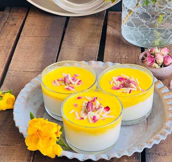 طرز تهیه شیر برنج زعفرانی